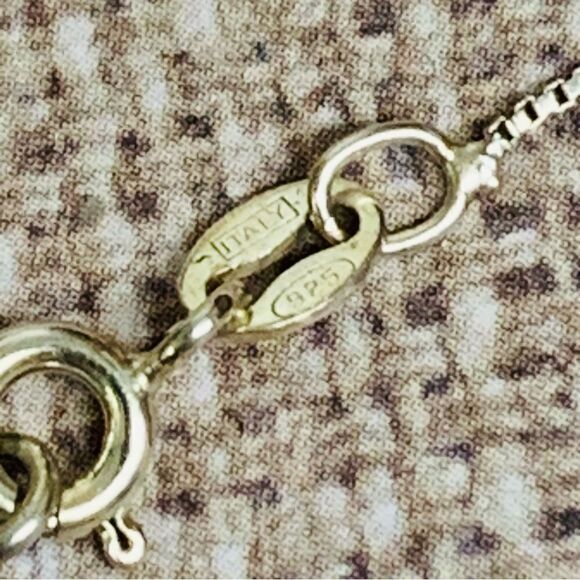 Sterling Silver Opal Hamsa Necklace - Picture 3 of 3